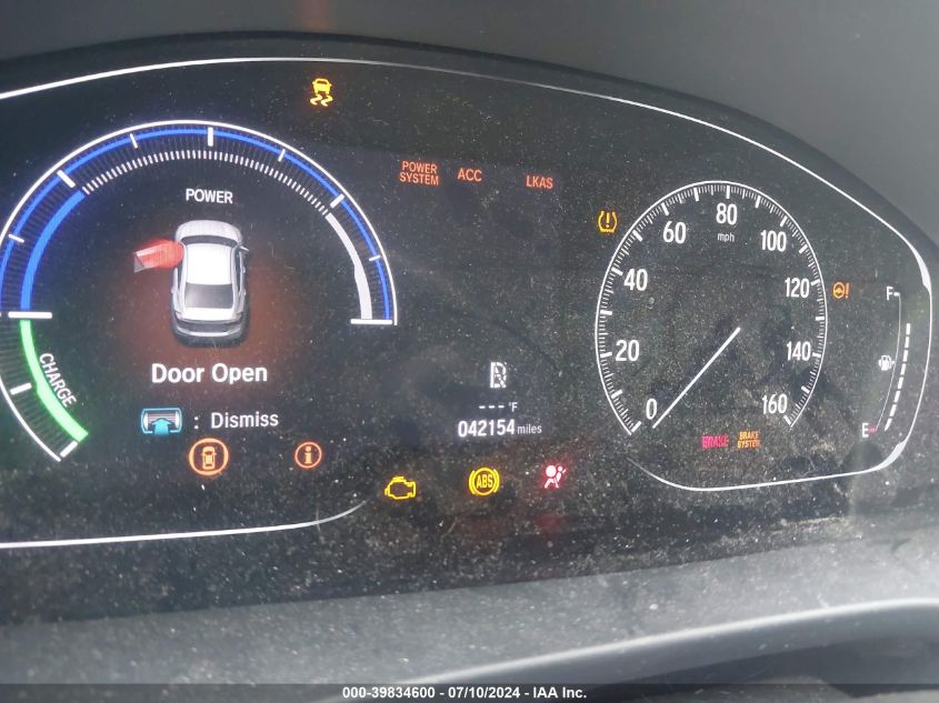 2020 Honda Insight Touring VIN: 19XZE4F96LE014132 Lot: 39834600