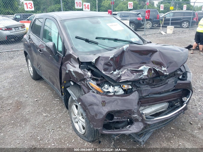 2021 CHEVROLET TRAX  (VIN: KL7CJNSB1MB345924)