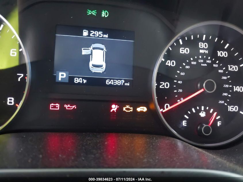 2020 Kia Sportage Ex VIN: KNDPN3AC5L7826185 Lot: 39834623