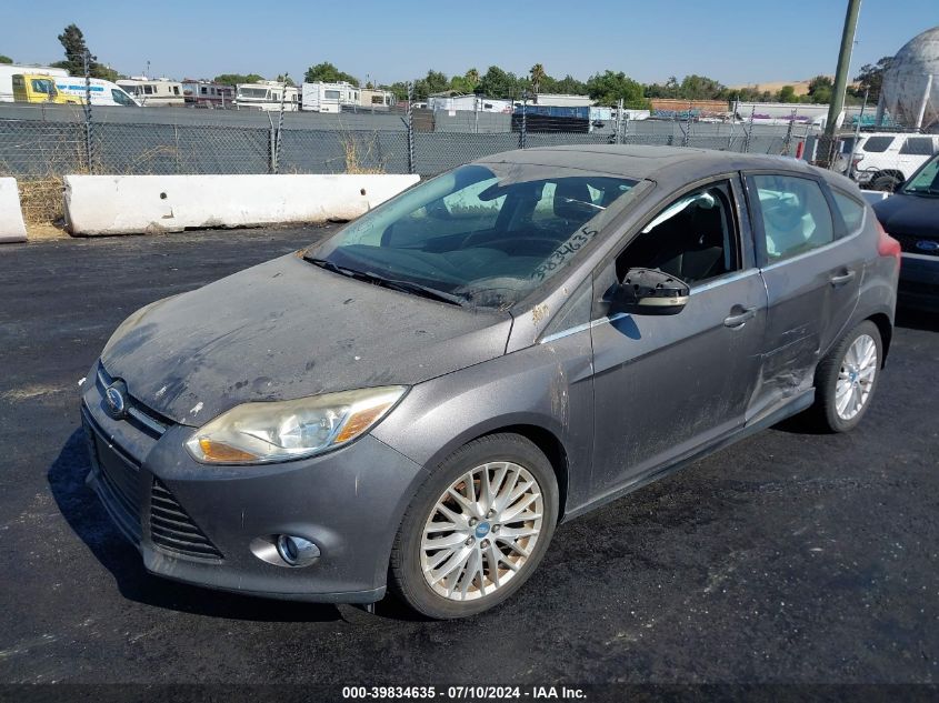 2012 Ford Focus Sel VIN: 1FAHP3M22CL237285 Lot: 39834635