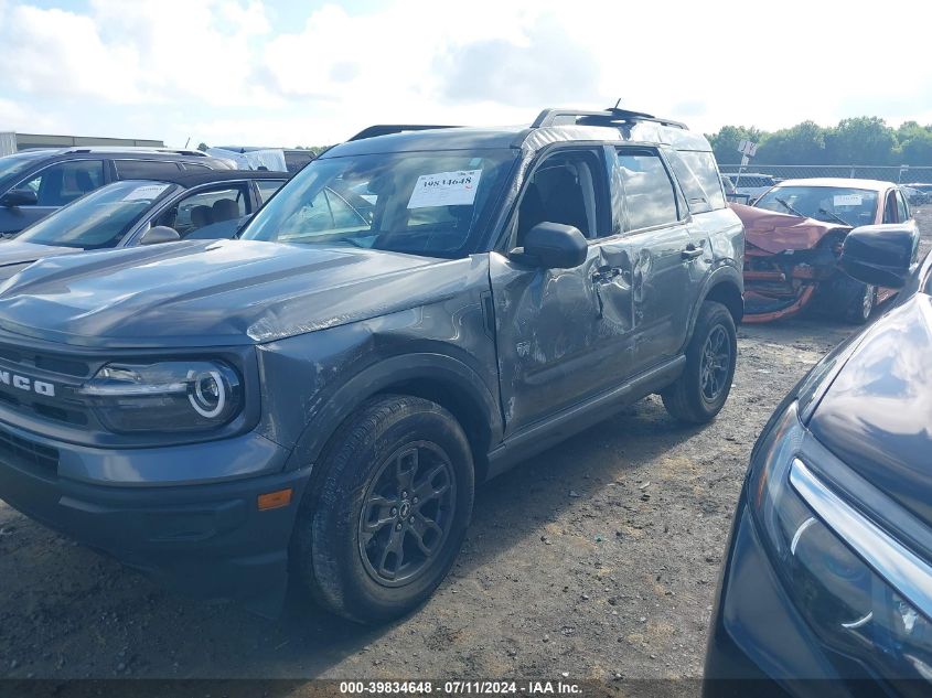 2024 Ford Bronco Sport Big Bend VIN: 3FMCR9B69RRE34810 Lot: 39834648