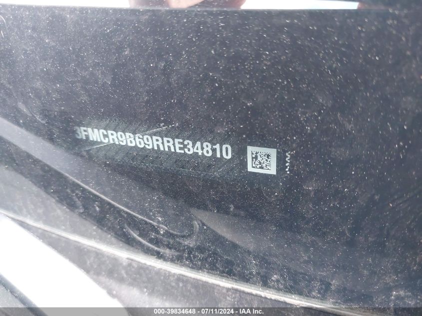 2024 Ford Bronco Sport Big Bend VIN: 3FMCR9B69RRE34810 Lot: 39834648