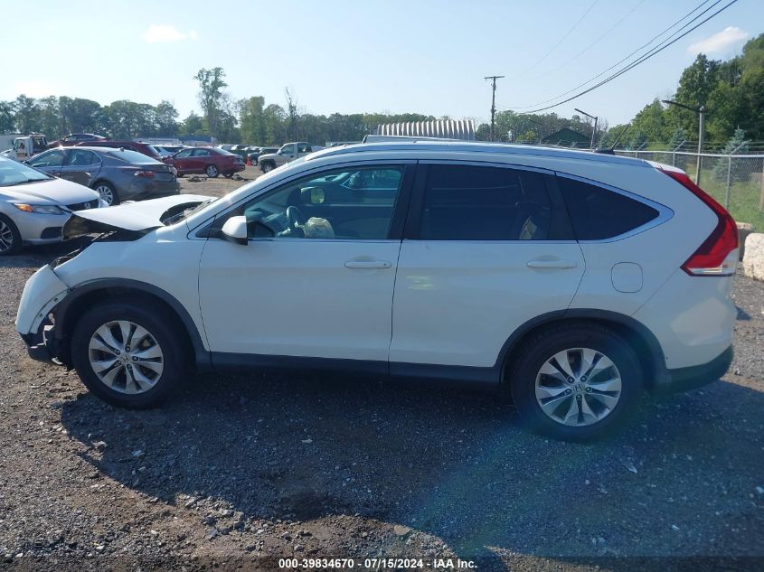 2013 Honda Cr-V Ex-L VIN: 5J6RM4H71DL065913 Lot: 39834670