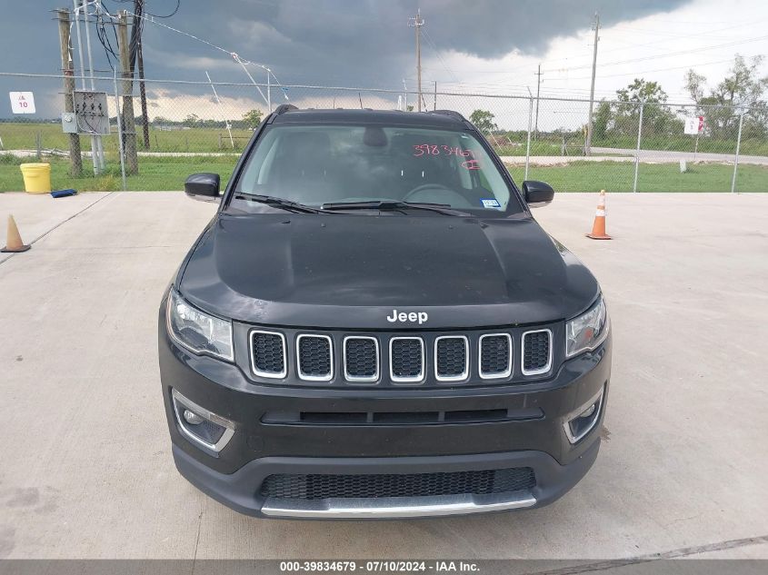 2020 Jeep Compass Limited Fwd VIN: 3C4NJCCB3LT155621 Lot: 39834679