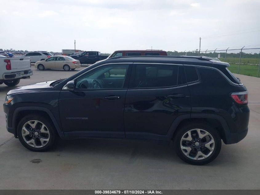 2020 Jeep Compass Limited Fwd VIN: 3C4NJCCB3LT155621 Lot: 39834679