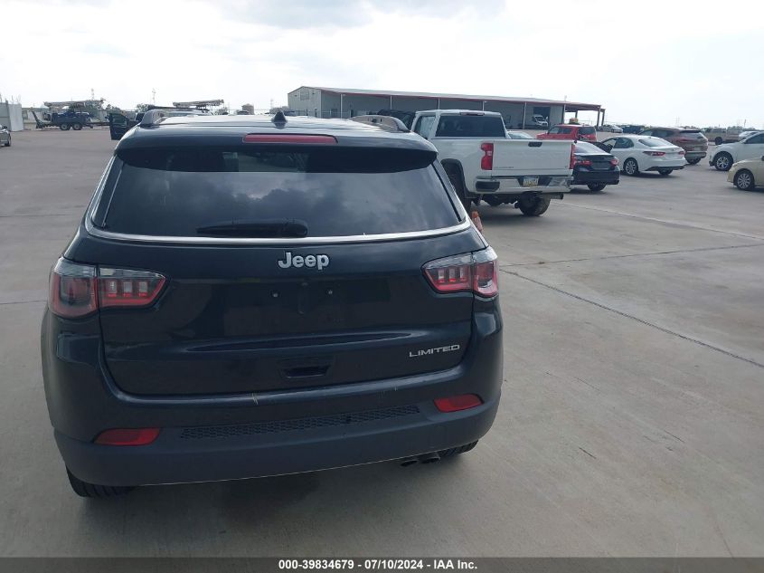 2020 Jeep Compass Limited Fwd VIN: 3C4NJCCB3LT155621 Lot: 39834679