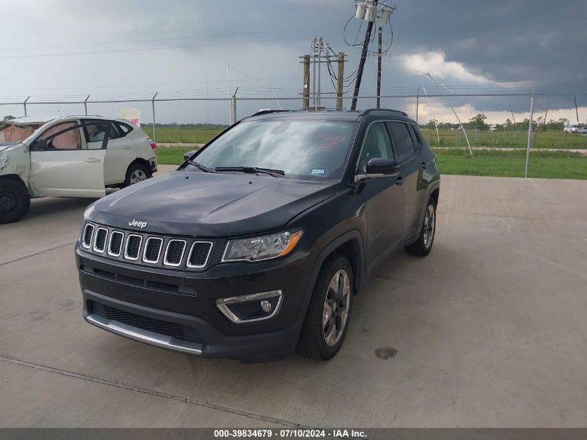 2020 Jeep Compass Limited Fwd VIN: 3C4NJCCB3LT155621 Lot: 39834679