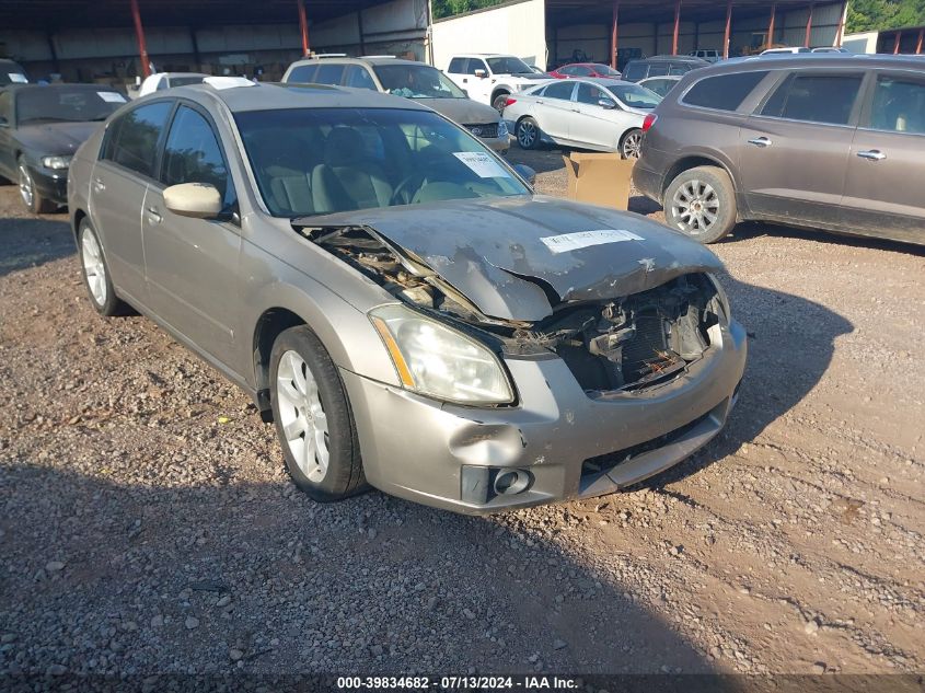 2007 Nissan Maxima Se/Sl VIN: 1N4BA41E17C825356 Lot: 39834682