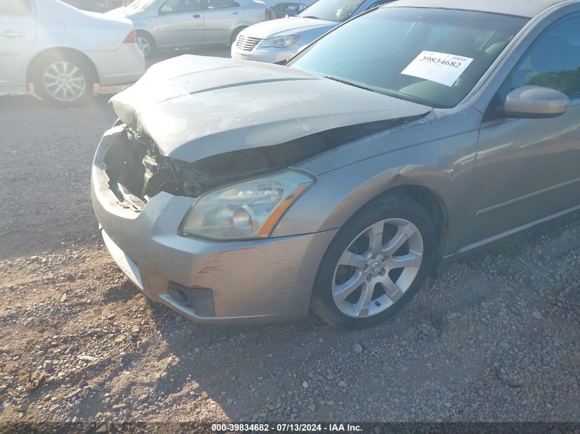 2007 Nissan Maxima Se/Sl VIN: 1N4BA41E17C825356 Lot: 39834682