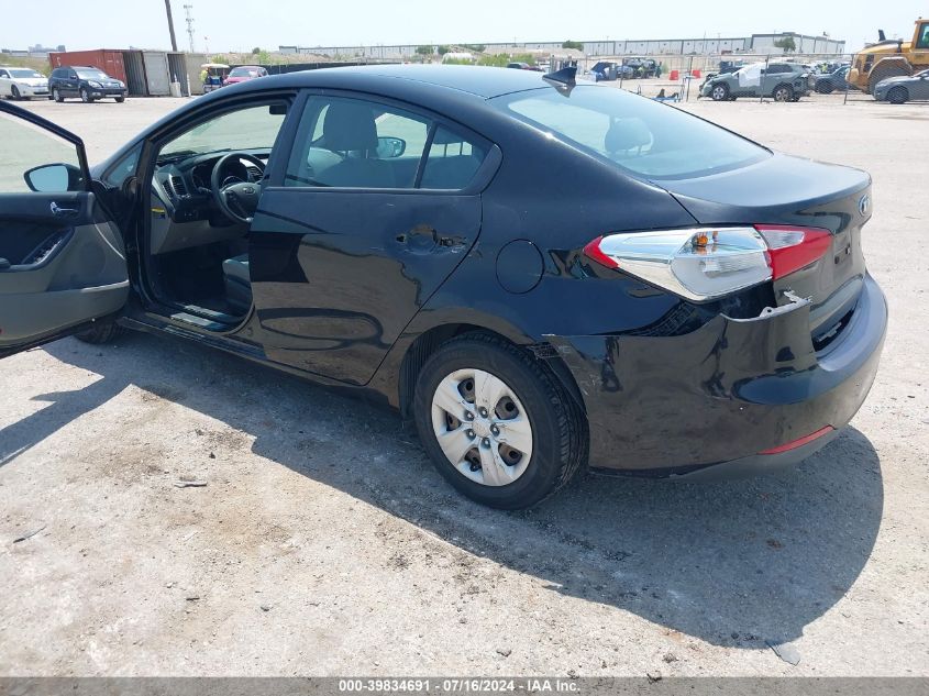 2015 Kia Forte Lx VIN: KNAFK4A6XF5381590 Lot: 39834691