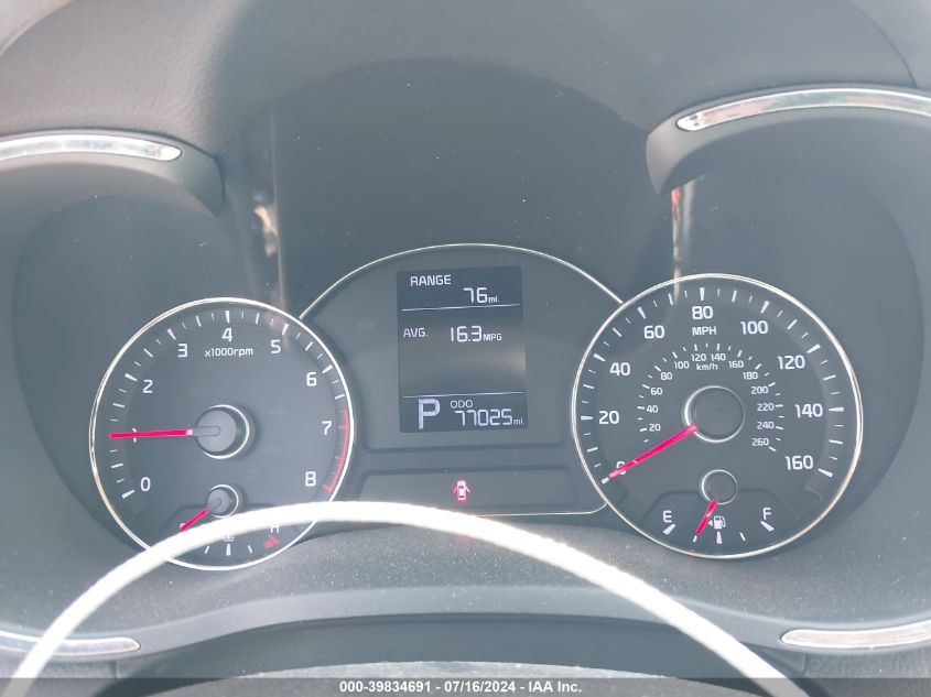 2015 Kia Forte Lx VIN: KNAFK4A6XF5381590 Lot: 39834691