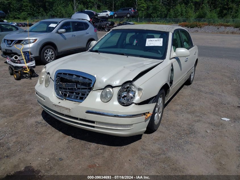 2005 Kia Amanti VIN: KNALD124255057282 Lot: 39834693