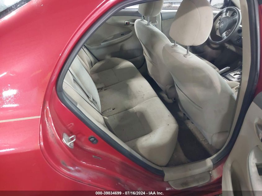 2010 Toyota Corolla Le VIN: 2T1BU4EE8AC507972 Lot: 39834699