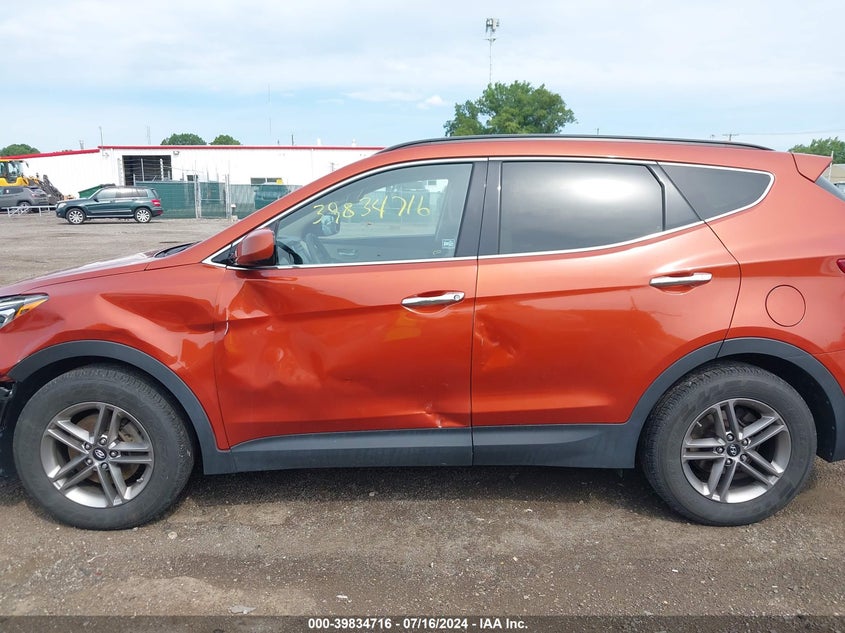 2017 Hyundai Santa Fe Sport 2.4L VIN: 5XYZUDLB5HG414607 Lot: 39834716