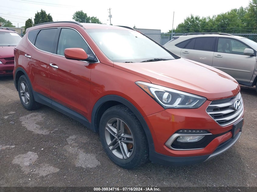 VIN 5XYZUDLB5HG414607 2017 HYUNDAI SANTA FE SPORT 2.4L