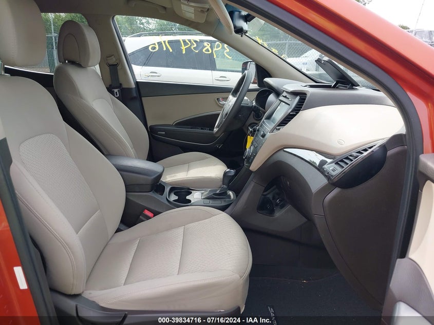 VIN 5XYZUDLB5HG414607 2017 HYUNDAI SANTA FE SPORT 2.4L
