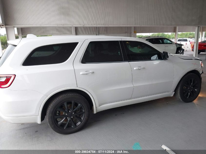 2017 Dodge Durango R/T Rwd VIN: 1C4SDHCT1HC600568 Lot: 39834754