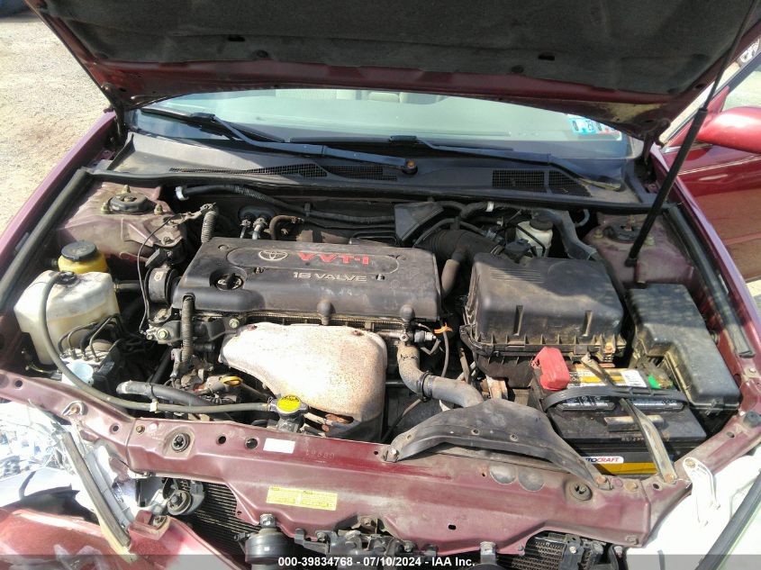 2004 Toyota Camry Le/Xle/Se VIN: 4T1BE32K04U295556 Lot: 39834768