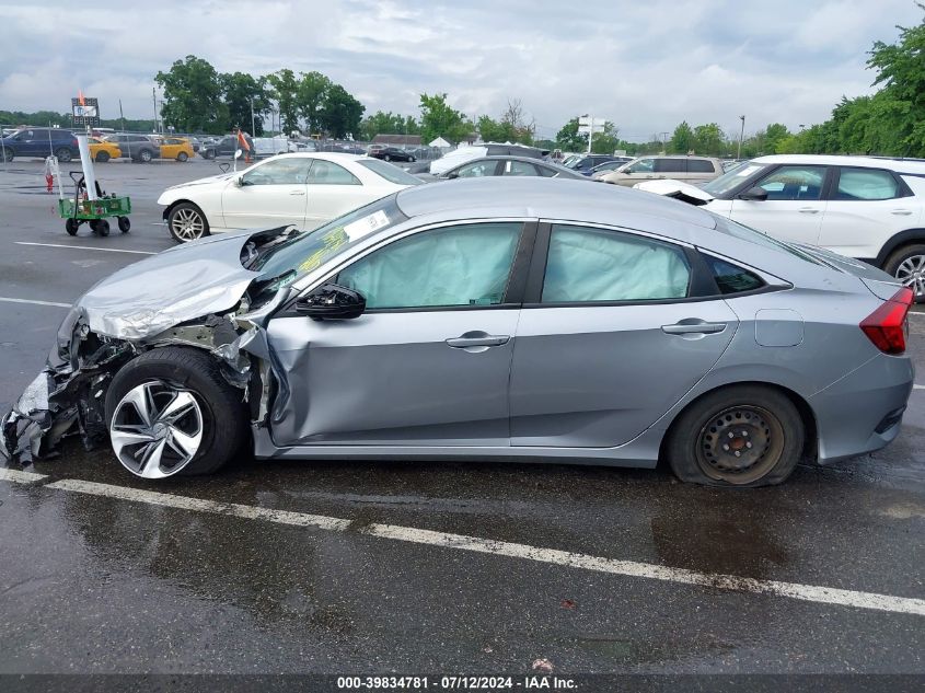 2020 Honda Civic Lx VIN: 2HGFC2F63LH585151 Lot: 39834781