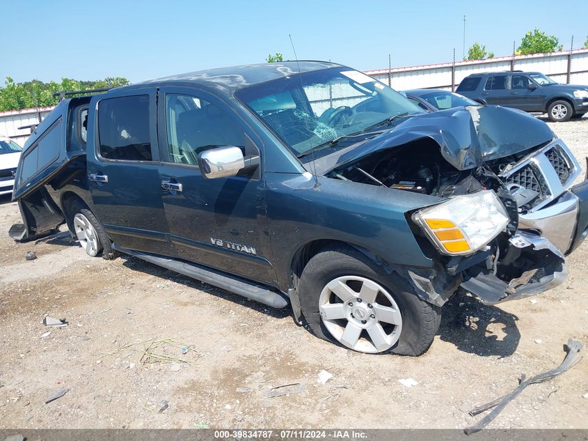 2005 Nissan Titan Le VIN: 1N6AA07A85N503489 Lot: 39834787