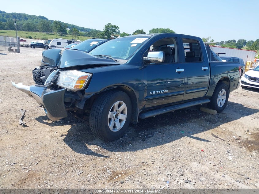 2005 Nissan Titan Le VIN: 1N6AA07A85N503489 Lot: 39834787