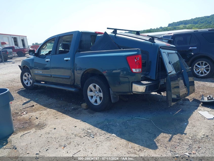 2005 Nissan Titan Le VIN: 1N6AA07A85N503489 Lot: 39834787