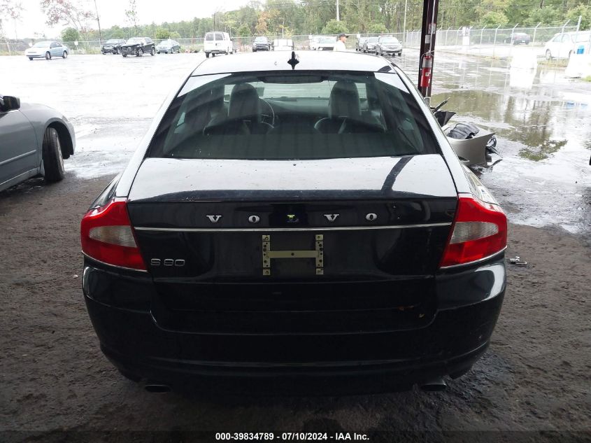 2011 Volvo S80 3.2 VIN: YV1952AS1B1136827 Lot: 39834789