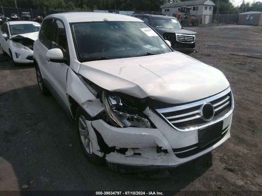 2010 Volkswagen Tiguan Se/Sel VIN: WVGBV7AX1AW537565 Lot: 39834797