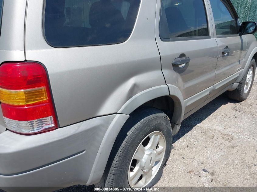 2001 Ford Escape Xlt VIN: 1FMYU03191KC67571 Lot: 39834805