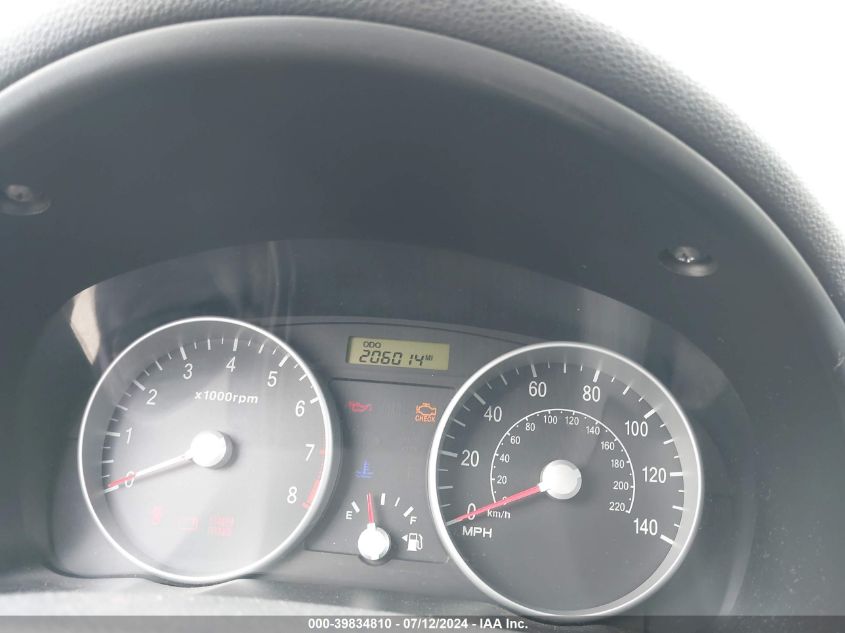 2008 Hyundai Accent Gs VIN: KMHCM36C68U074611 Lot: 39834810