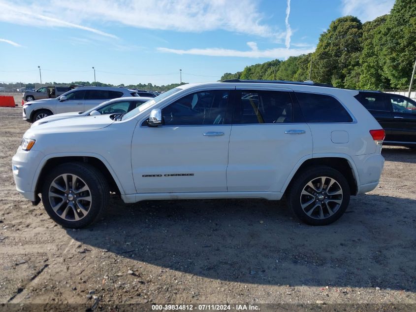 2018 Jeep Grand Cherokee Overland 4X4 VIN: 1C4RJFCG3JC426703 Lot: 39834812