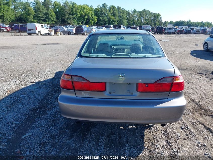 2000 Honda Accord 3.0 Ex VIN: 1HGCG1655YA092201 Lot: 39834825