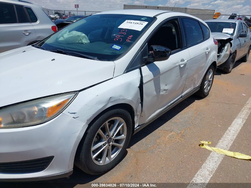 2018 Ford Focus Se VIN: 1FADP3K2XJL311647 Lot: 39834826