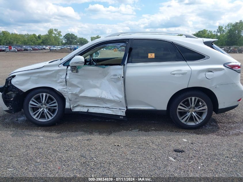 2015 Lexus Rx 350 VIN: 2T2BK1BA5FC338230 Lot: 39834839