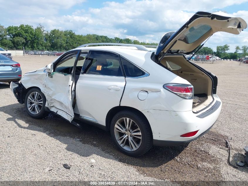 2015 Lexus Rx 350 VIN: 2T2BK1BA5FC338230 Lot: 39834839