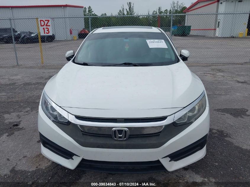 2018 Honda Civic Ex VIN: 19XFC2F75JE039029 Lot: 39834843