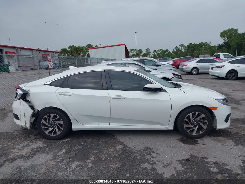 2018 Honda Civic Ex VIN: 19XFC2F75JE039029 Lot: 39834843