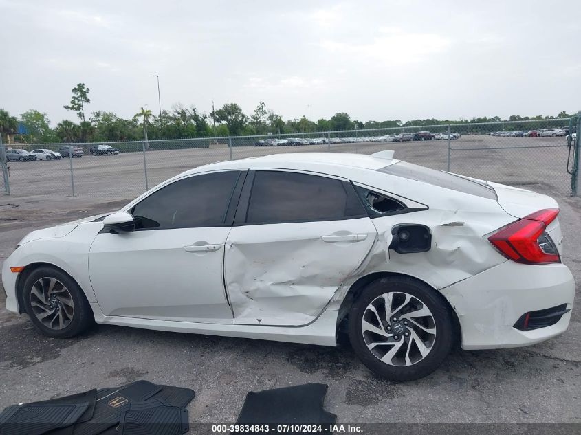 2018 Honda Civic Ex VIN: 19XFC2F75JE039029 Lot: 39834843