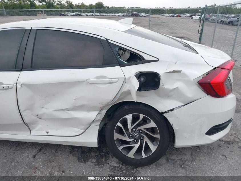 2018 Honda Civic Ex VIN: 19XFC2F75JE039029 Lot: 39834843