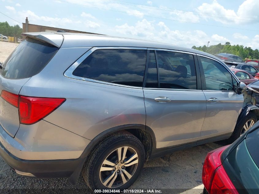2016 Honda Pilot Ex-L VIN: 5FNYF5H81GB044514 Lot: 39834846
