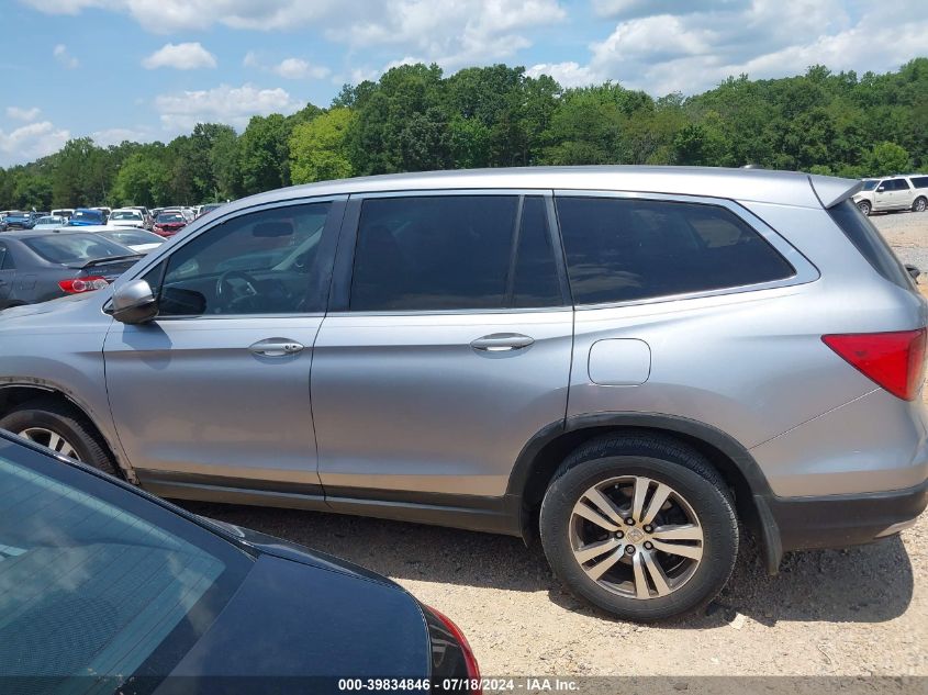 2016 Honda Pilot Ex-L VIN: 5FNYF5H81GB044514 Lot: 39834846