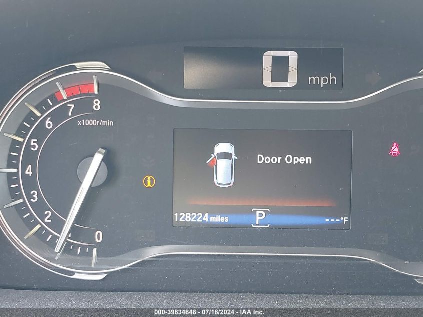 2016 Honda Pilot Ex-L VIN: 5FNYF5H81GB044514 Lot: 39834846