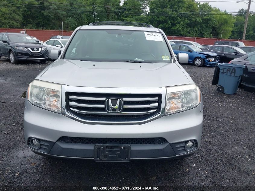 2013 Honda Pilot Ex-L VIN: 5FNYF4H76DB023591 Lot: 39834852