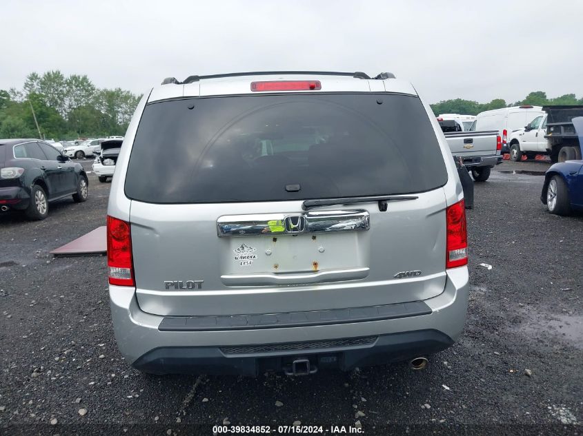 2013 Honda Pilot Ex-L VIN: 5FNYF4H76DB023591 Lot: 39834852