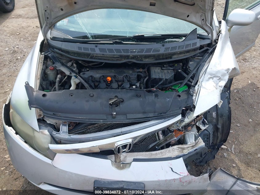 2008 Honda Civic Lx VIN: 2HGFA16578H314401 Lot: 39834872