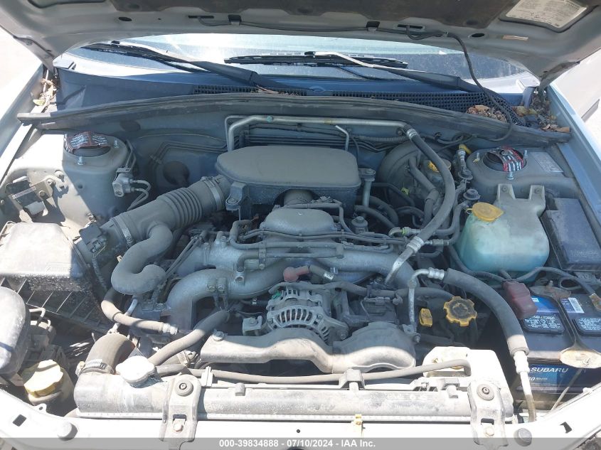 2005 Subaru Forester 2.5X VIN: JF1SG63605H733221 Lot: 39834888