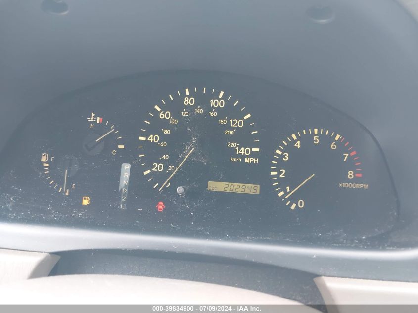 2001 Lexus Rx 300 VIN: JTJHF10U310207345 Lot: 39834900