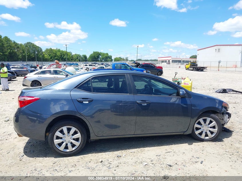 2019 TOYOTA COROLLA LE - 2T1BURHE2KC137113