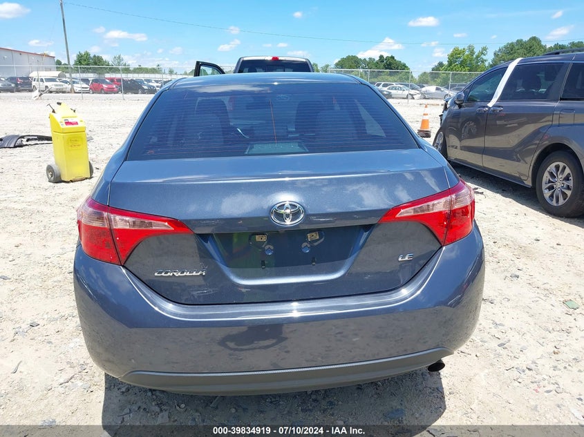 2019 TOYOTA COROLLA LE - 2T1BURHE2KC137113