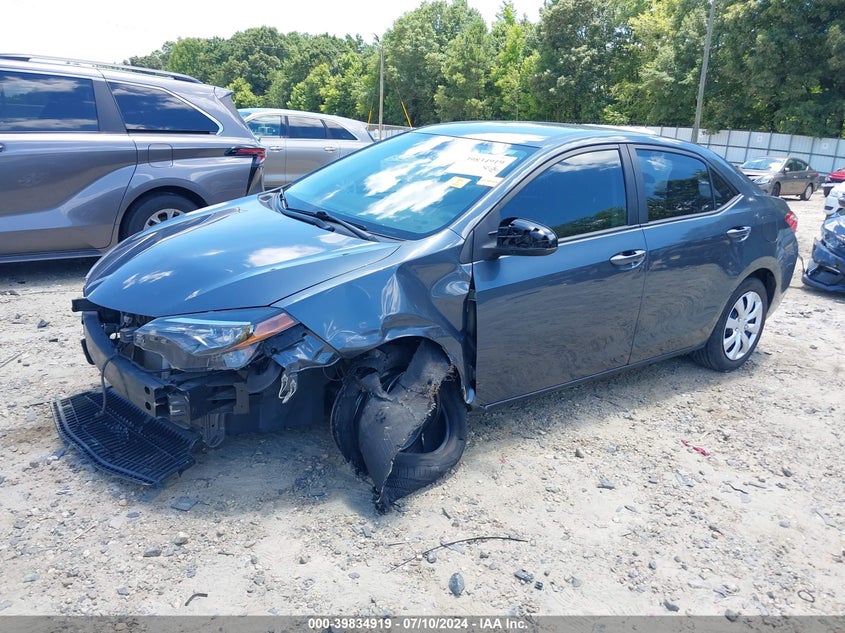 2019 TOYOTA COROLLA LE - 2T1BURHE2KC137113